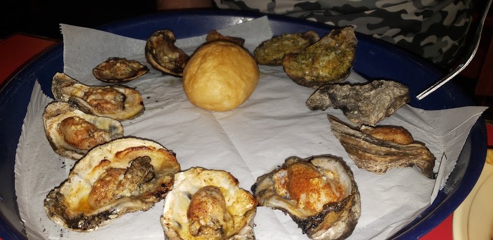 Charbroiled Oysters