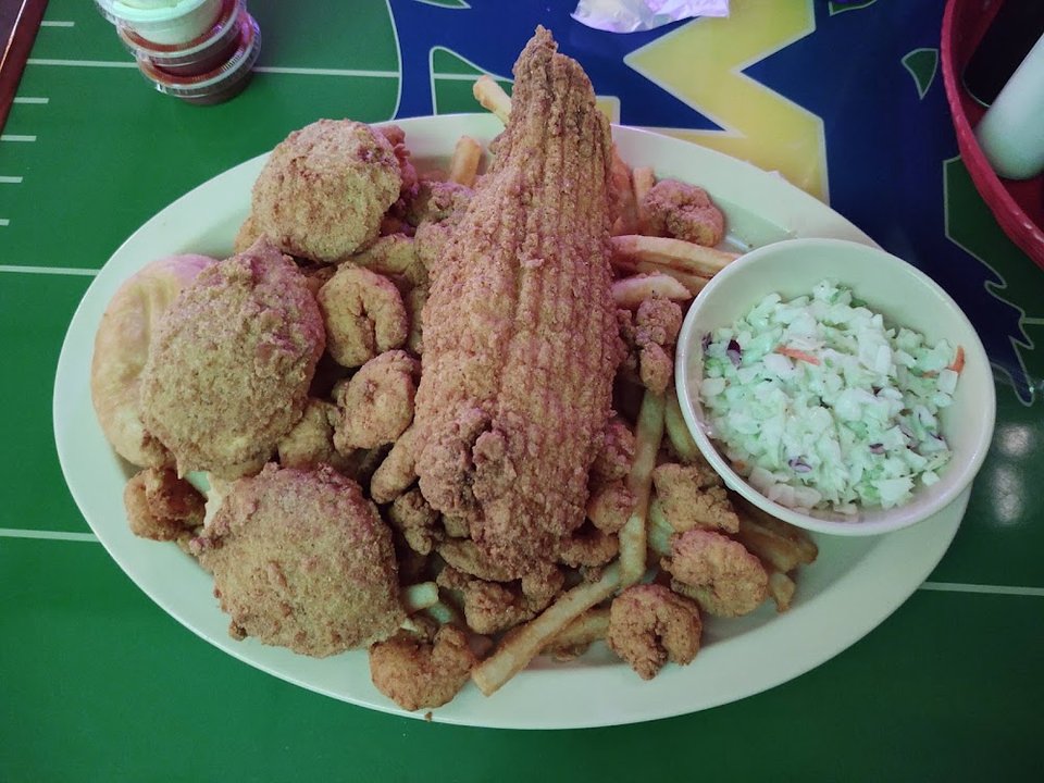 Fried Alligator